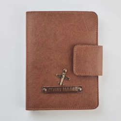 Mini Travel Wallet- Tan