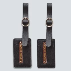 Luggage Tag - Set Of 2 - Black