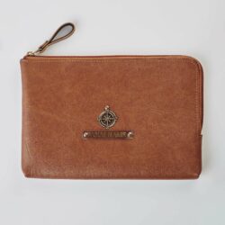 Flat Pouch - Tan