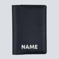 Passport Cover – Coral Black