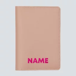 Passport Cover – Powder Pink